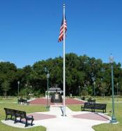 Courier Field Veterans Monument photo