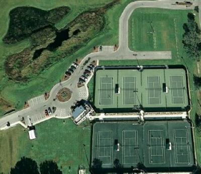 Tennis Center aerial photo